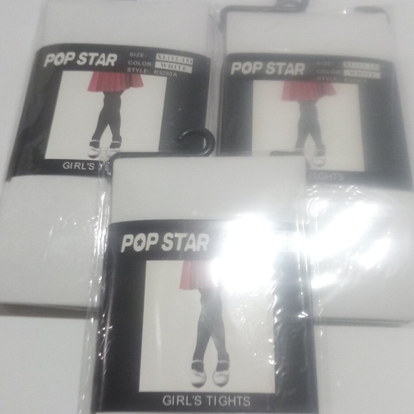 Girls tights size Xl black and white 5 packs - Picture 3 of 3